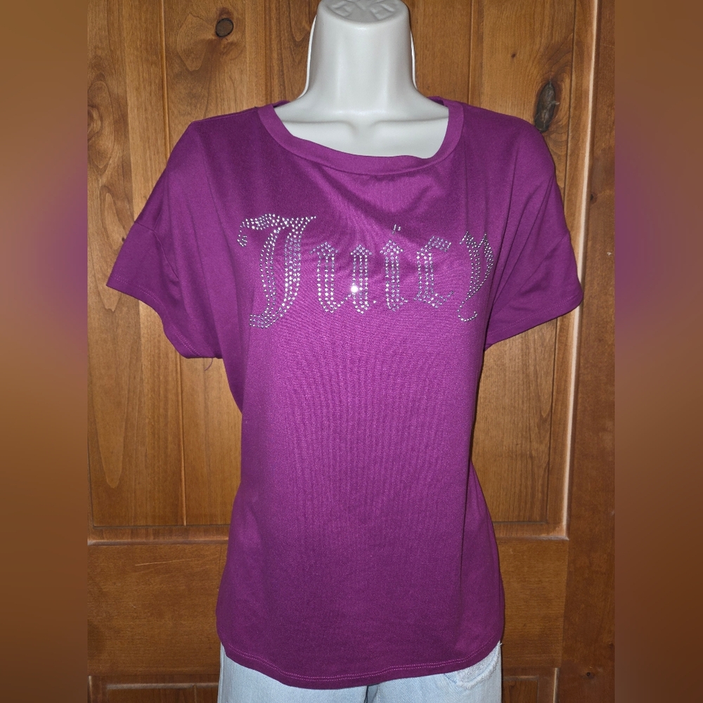 Juicy Couture Magenta Short‎ Sleeve Tee